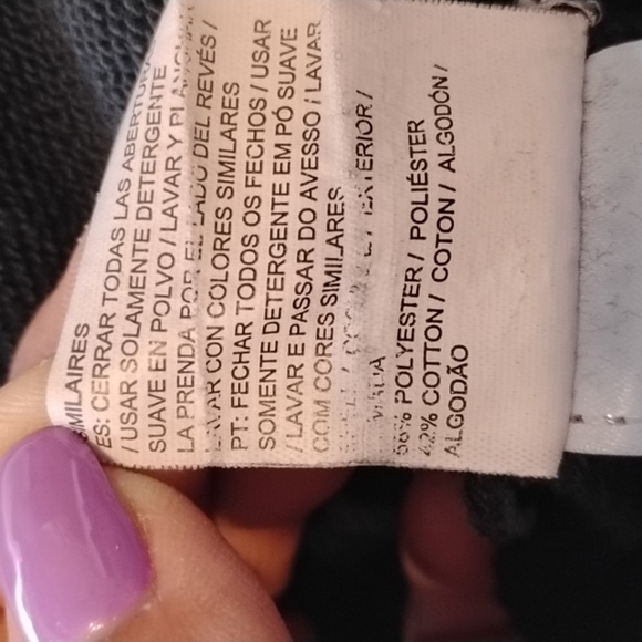 Puma Woman's Black & Gold Logo Zip-Up Bomber Track Jacket, Size: M - Picture 6 of 9